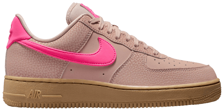 Nike Wmns Air Force 1 Low Particle Beige Hyper Pink