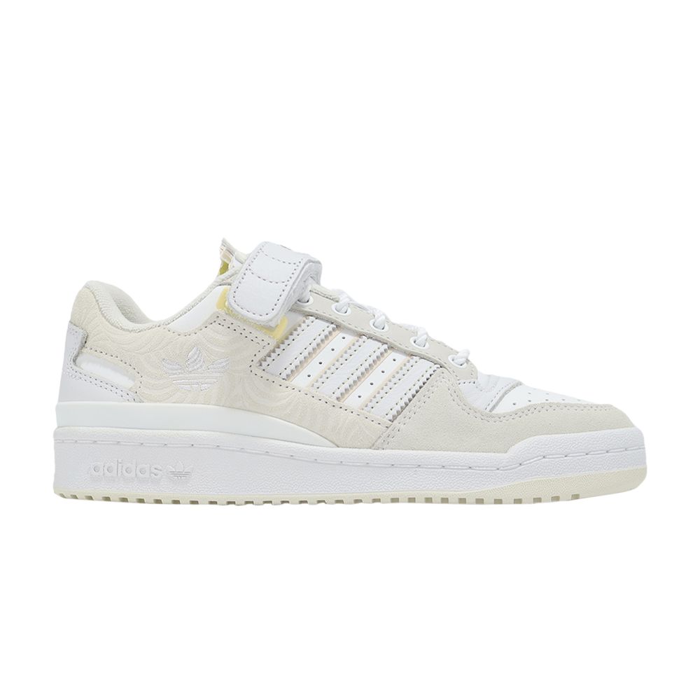 Pre-owned Adidas Originals Adidas Wmns Forum Low 'off White Almost Yellow' | Women's Size 4.5