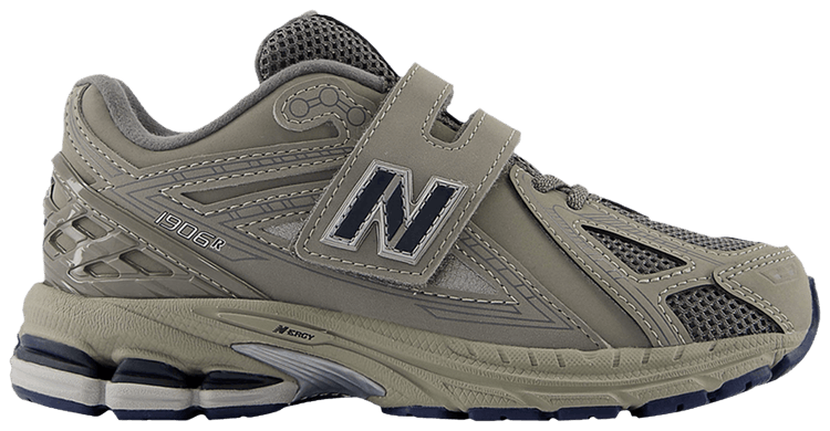 New Balance 1906R Hook  Loop Little Kid Wide Castlerock Natural Indigo