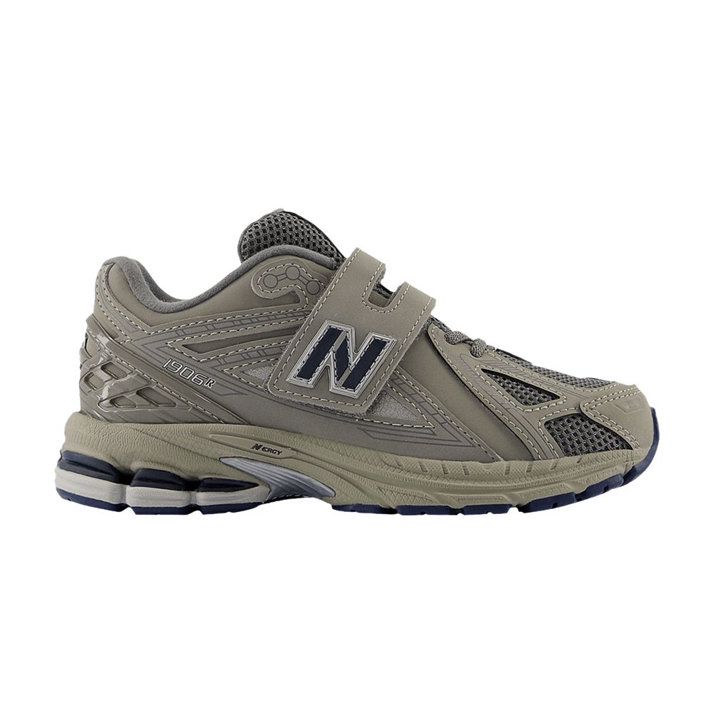 Pre-owned New Balance 1906r Hook & Loop Little Kid Wide 'castlerock Natural Indigo' | Grey | Kid's Size 13