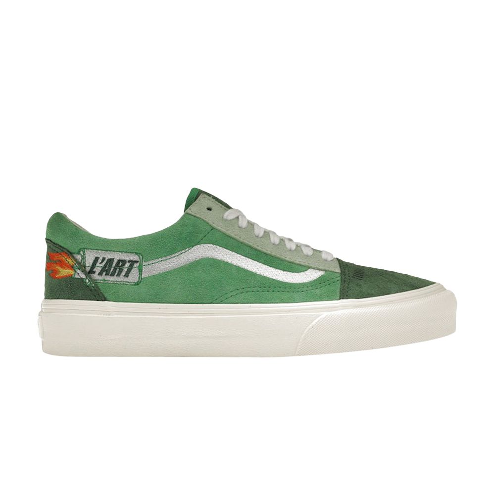 Vans KAR L'Art de L'Automobile x Old Skool VLT LX 'Exhaust Pack - Green' | Men's Size 7.5 - VN0A4BVFGRN