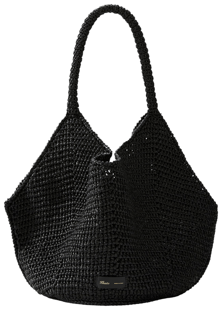 KHAITE Lotus\" tote bag 関税送料無料 LOTUS-MEDIUM-TOTE_MIDNIGHT-