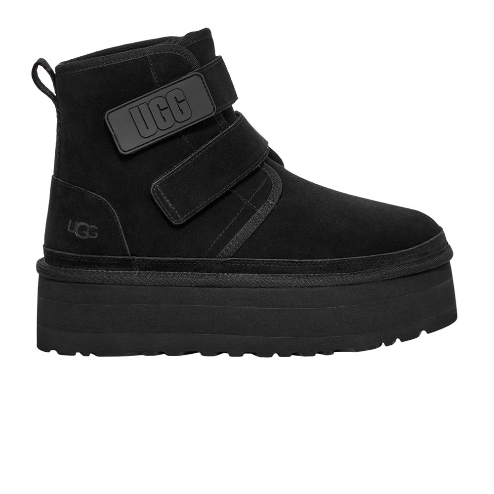 Pre-owned Ugg Wmns Neumel Platform Boot 'black'