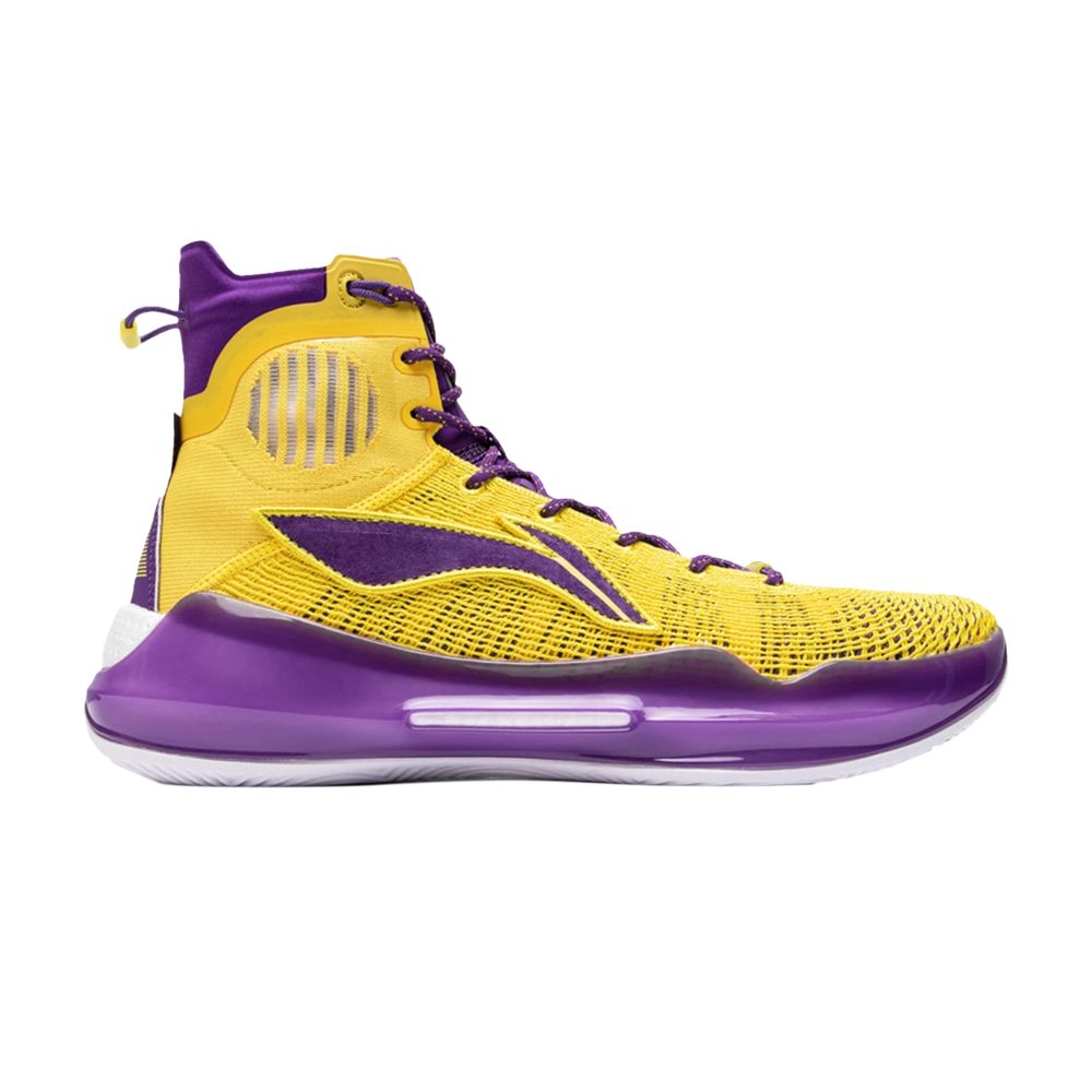 Pre-owned Li-ning Yushuai 13 Premium 'lakers' In Yellow