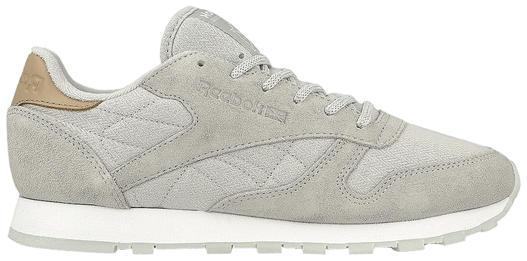 Reebok Wmns Classic Leather Sea Worn   Skull Grey