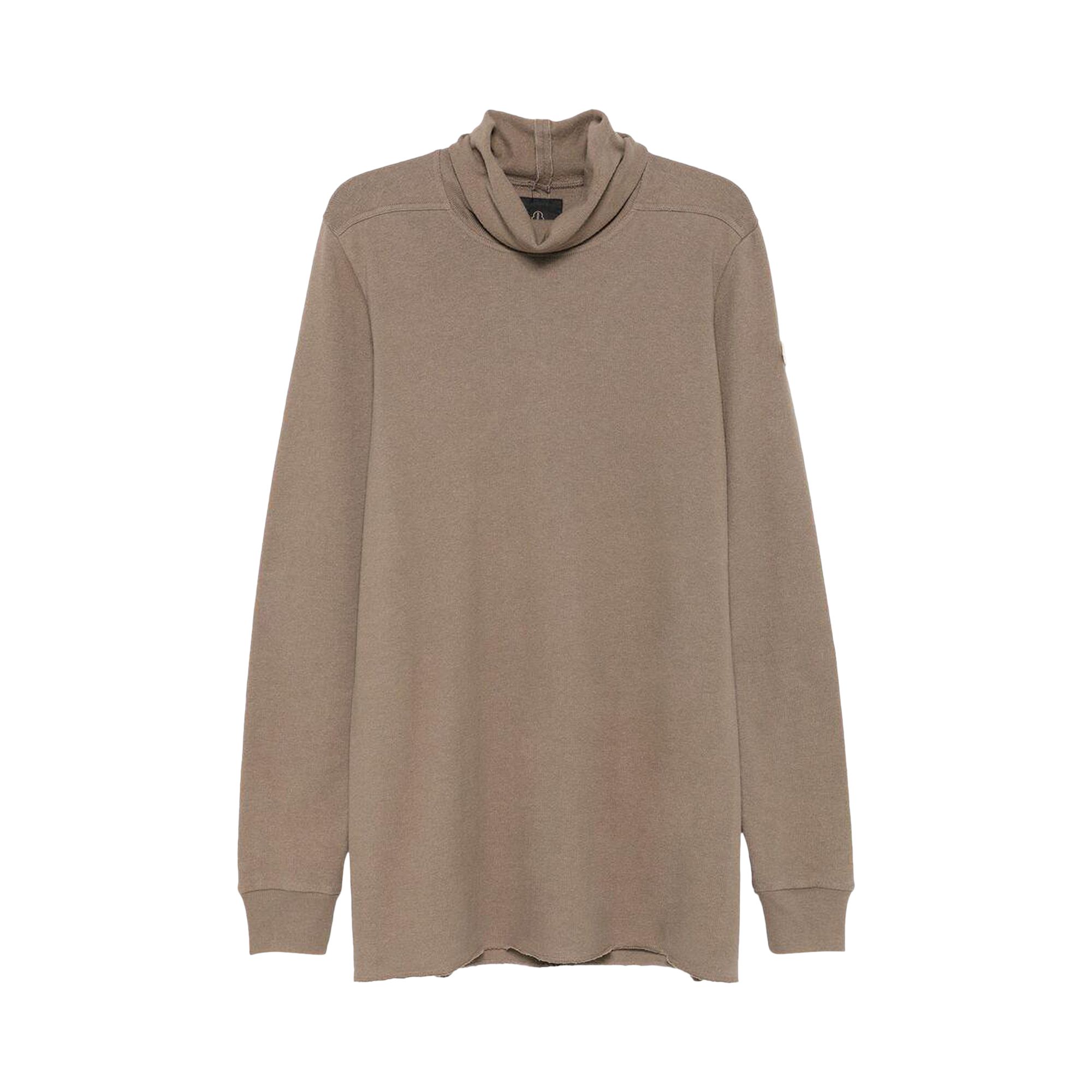 Pre-owned Moncler X Rick Owens Knitted Surf Tee 'dust' | Tan | Men's Size Xl In Brown