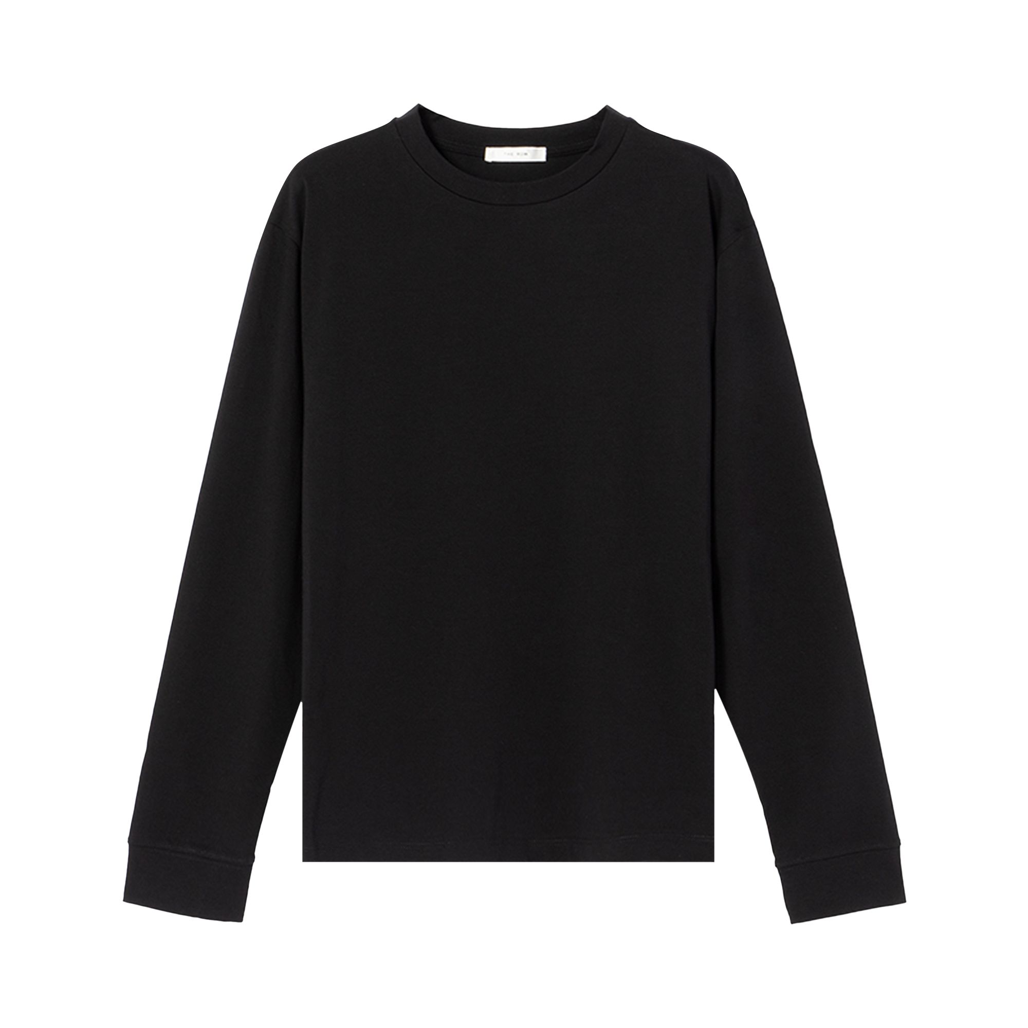 Pre-owned The Row Long-sleeve Ciles R Top 'black'
