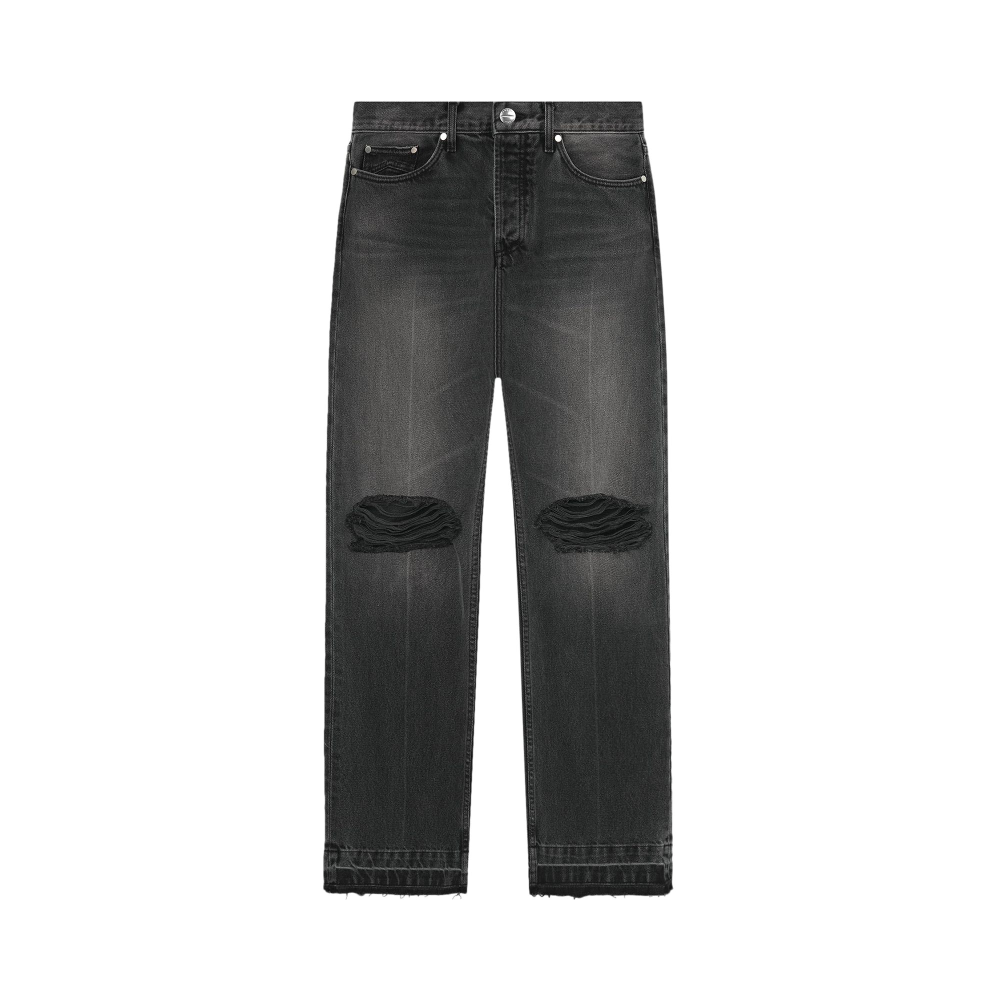 Pre-owned Rhude Beach Bum Jeans 'black' | Men's Size 36