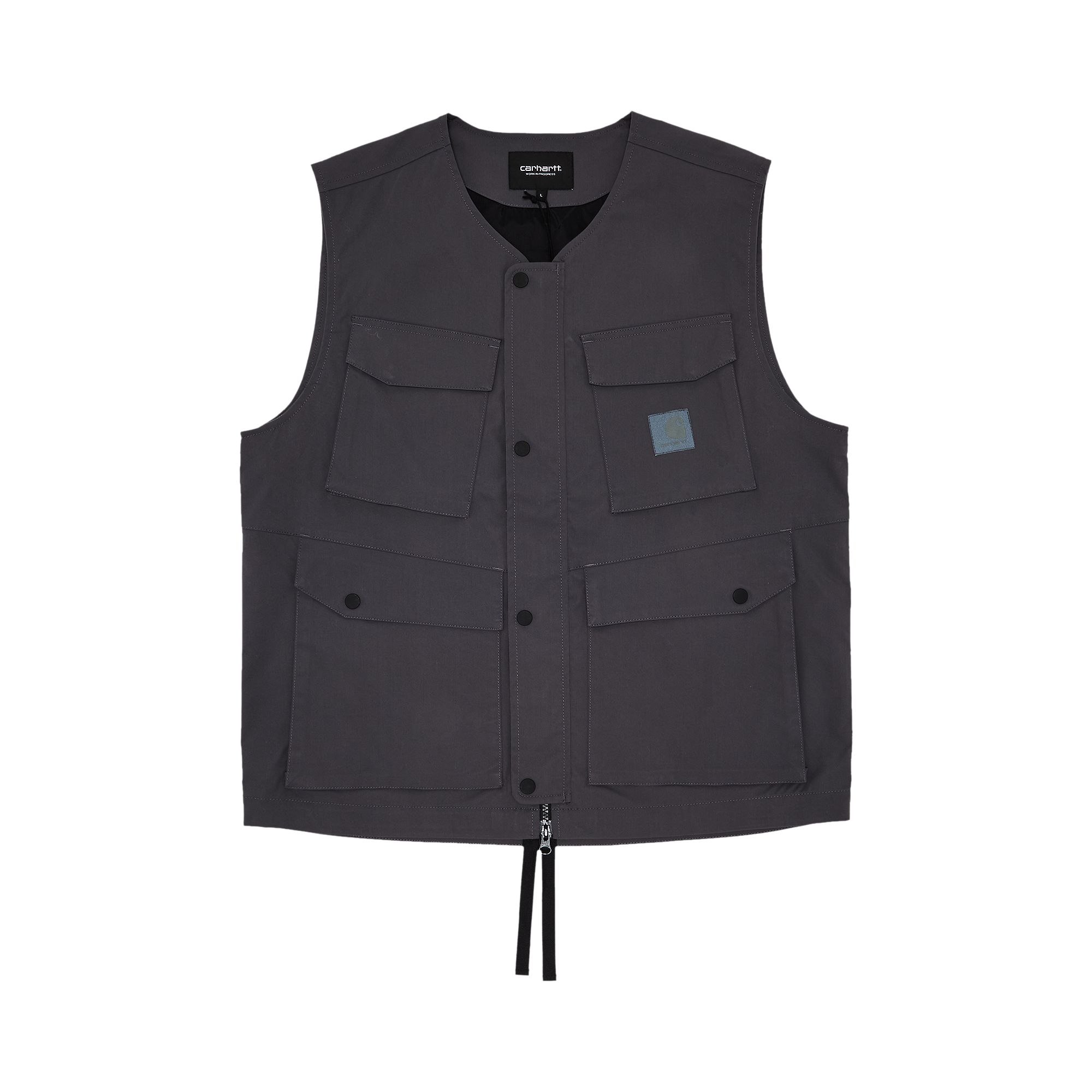 Pre-owned Carhartt Wip Balto Vest 'graphite' | Grey | Men's Size Xl