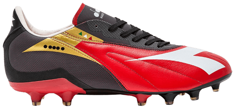 Diadora Maximus Veloce SLX FG Made in Italy Milano Red