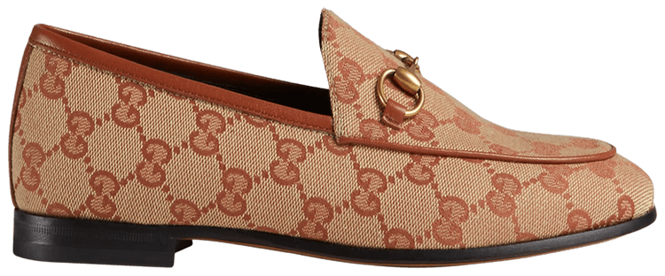 Buy Gucci Wmns Jordaan Loafer 'GG - Beige Rust' - 431467
