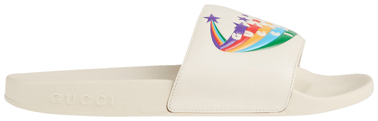 Gucci Wmns Slide Rainbow Pursuit