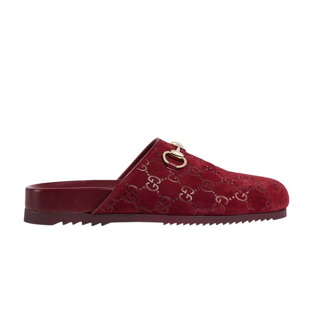 Gucci Wmns Horsebit Slipper 'GG - Red' | Women's Size 4.5 - 749752-AADWG-6207