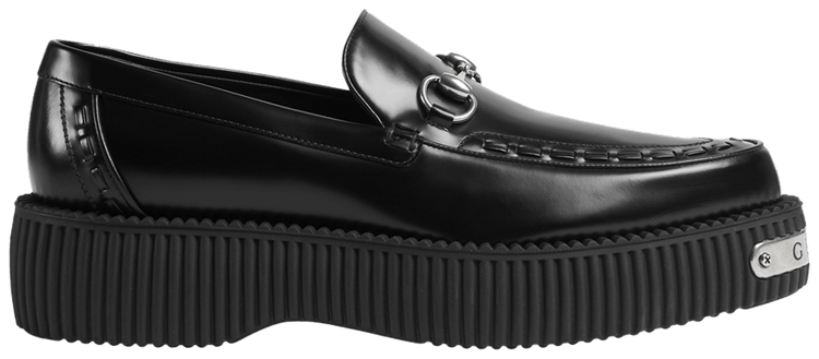 Gucci Horsebit Creeper Loafer Black