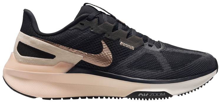 Nike Wmns Air Zoom Structure 25 Black Metallic Red Bronze