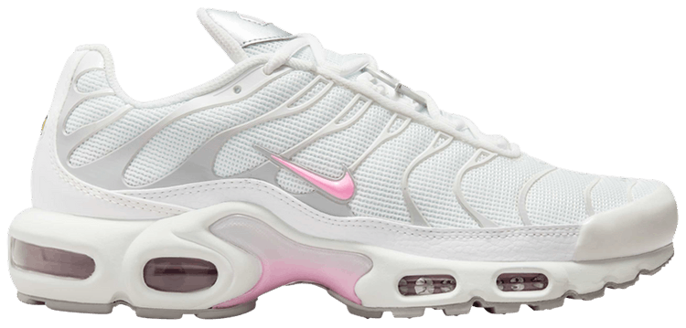 White and pink air max plus online