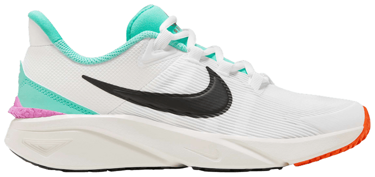 Nike Star Runner 4 GS White Teal Total Orange