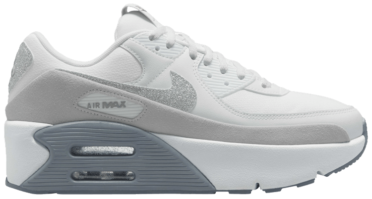 Size 10.5 Wmns Air Max 90 LV8 Glitter Swoosh