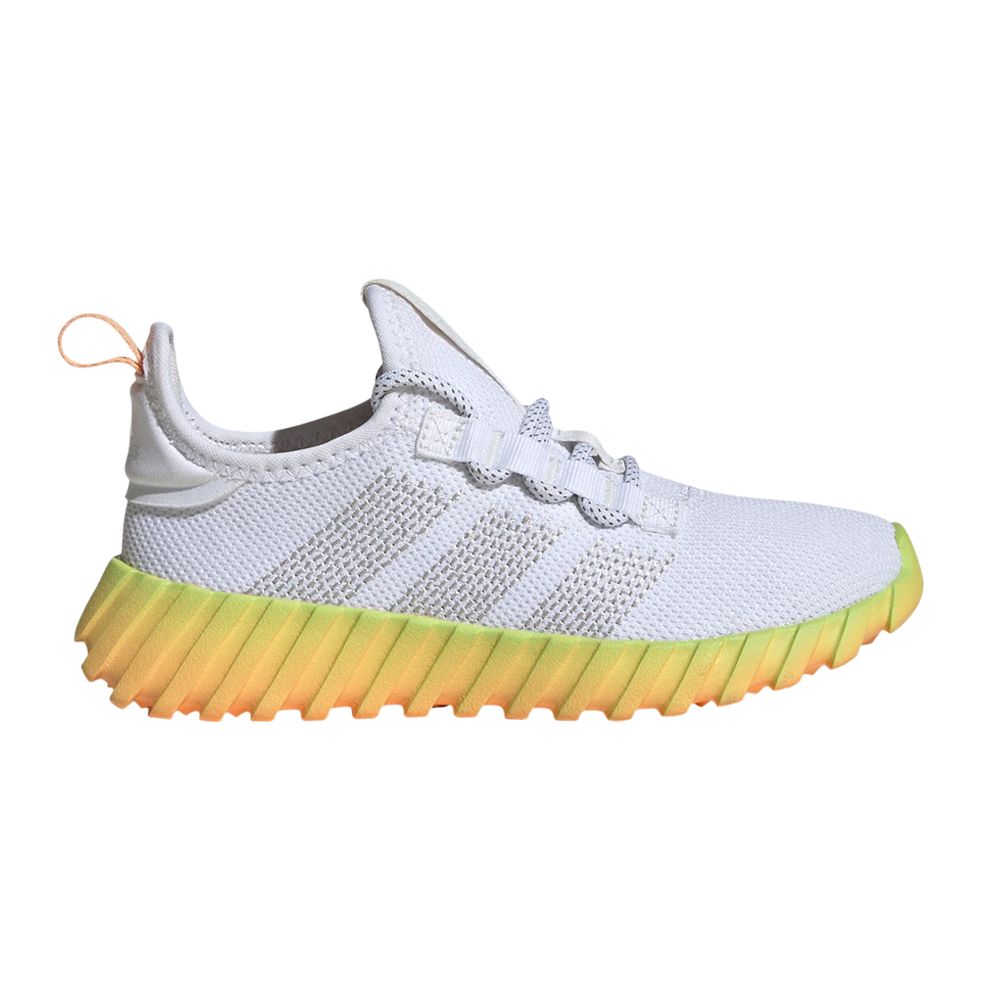 adidas Kaptir Flow K 'White Hazy Orange' | Kid's Size 5 - ID1451