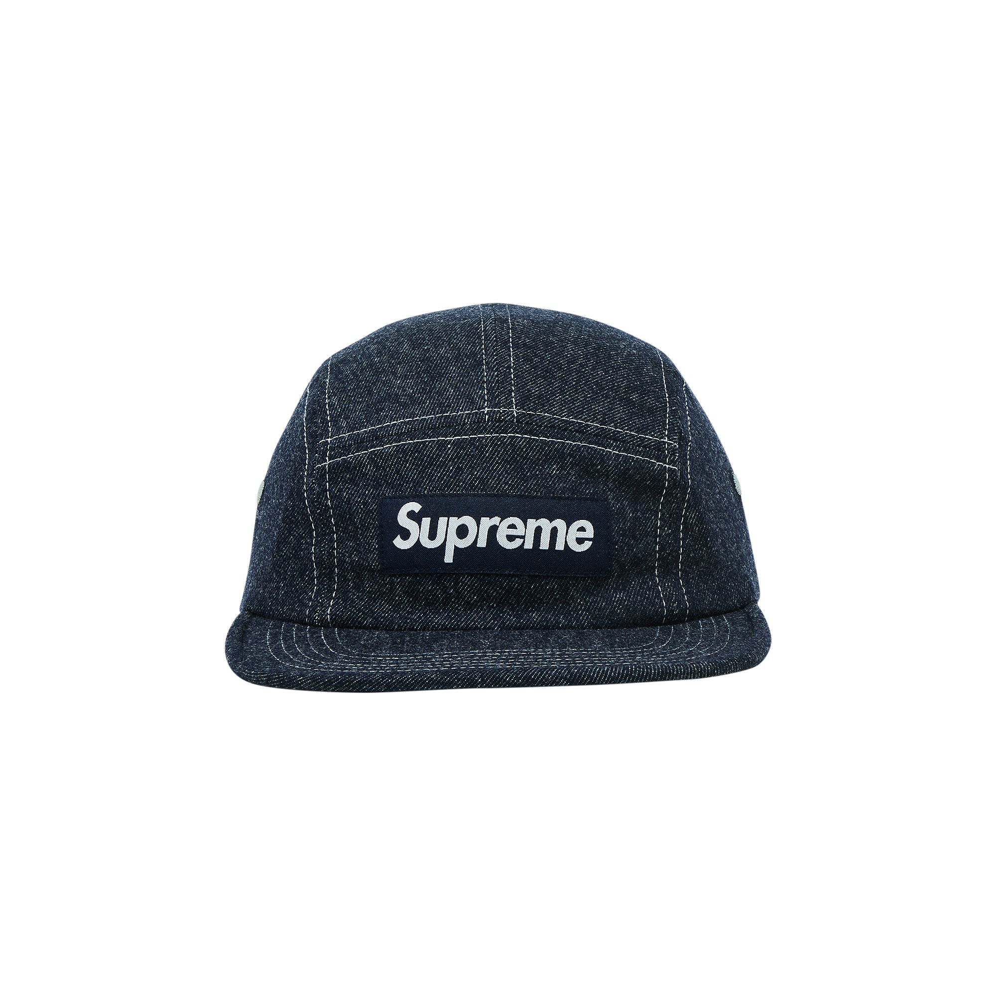 Pre-owned Supreme Wool Camp Cap 'denim'