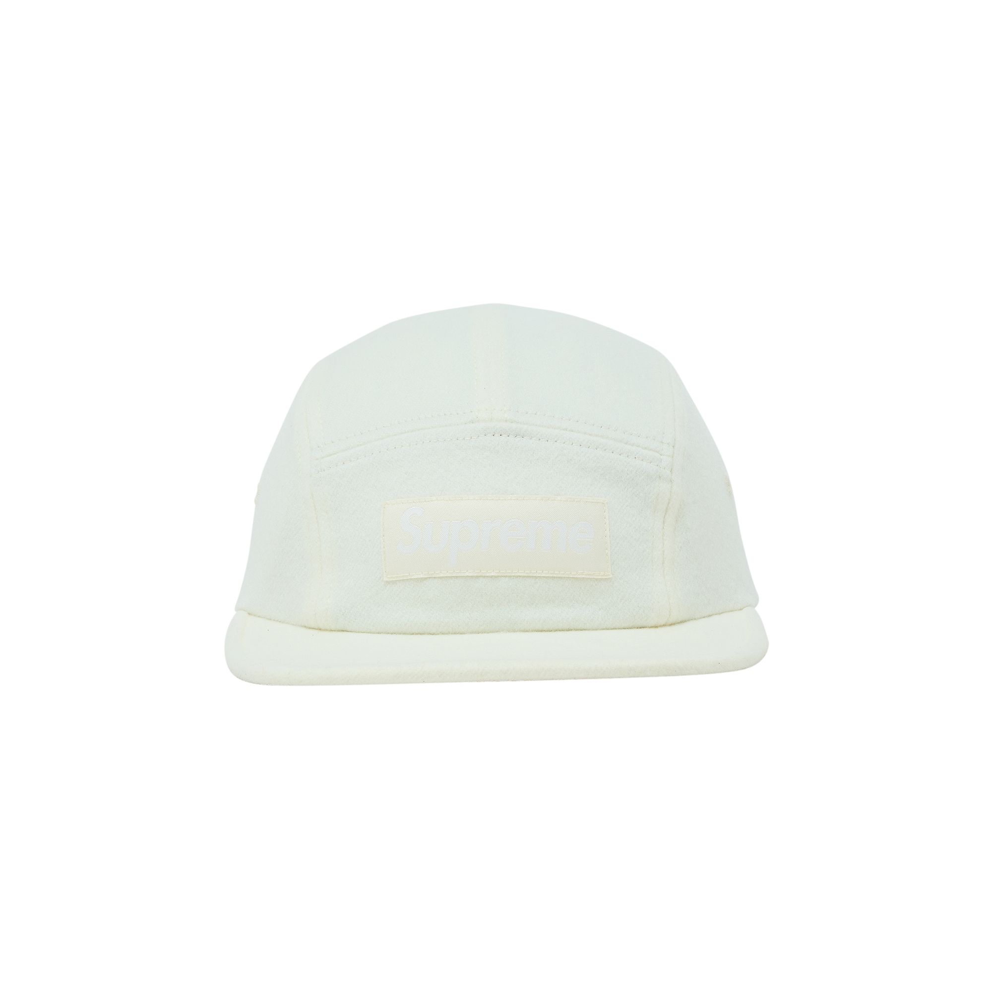 Pre-owned Supreme Wool Camp Cap 'white'
