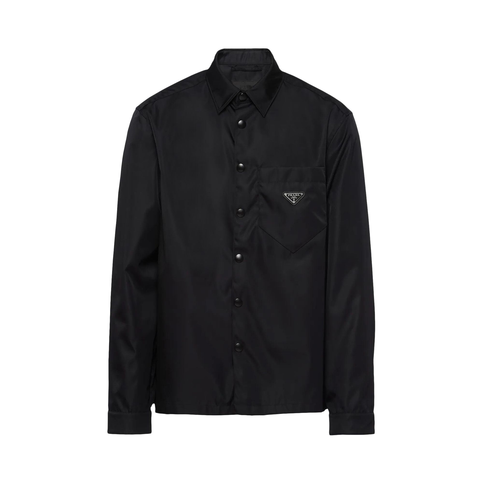 Pre-owned Prada Re-nylon Shirt 'black'