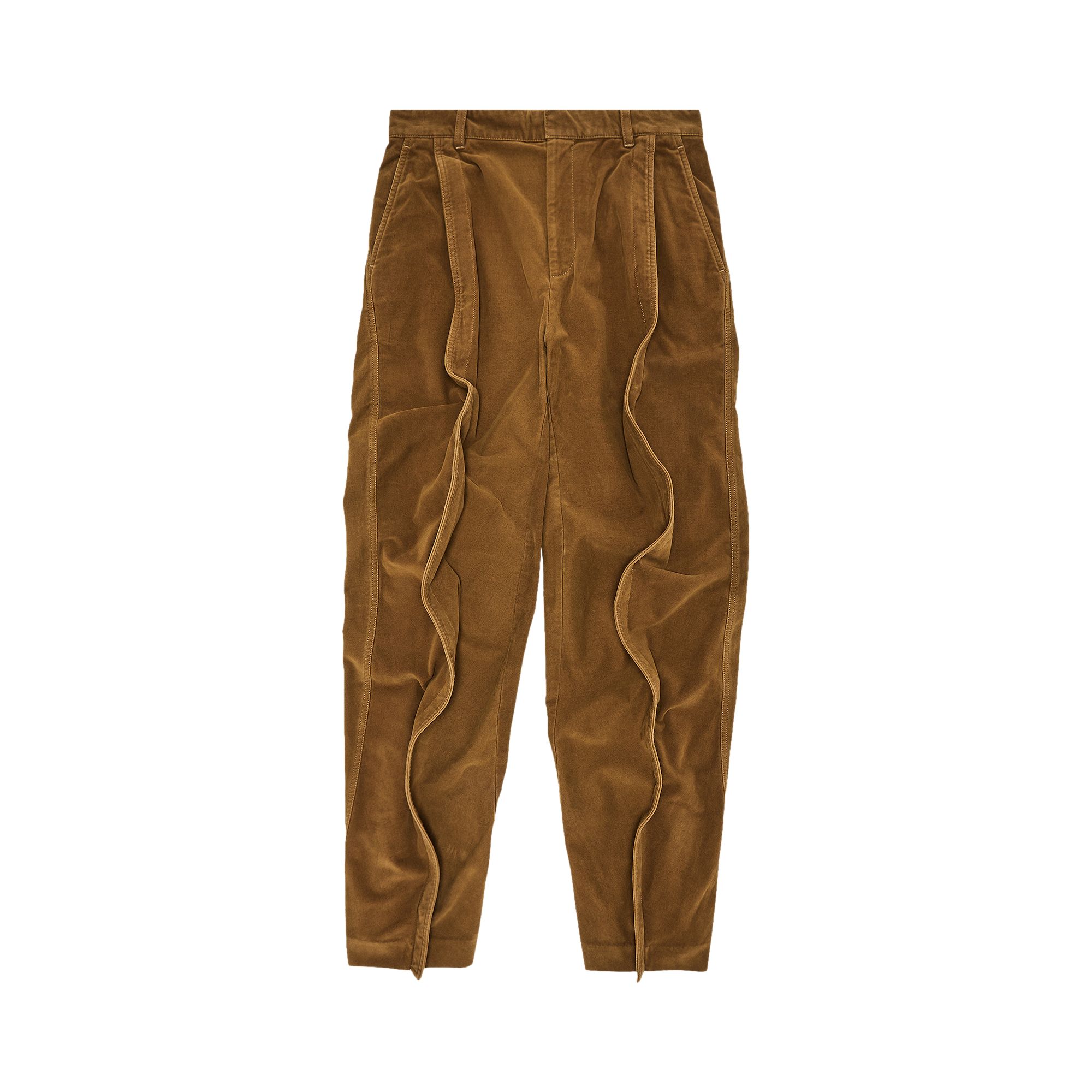 Pre-owned Y/project Banana Pants 'dark Beige' | Tan | Men's Size Xs
