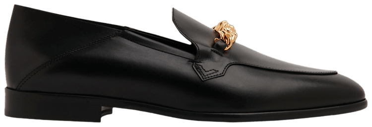 Versace La Medusa Chain Loafer Black
