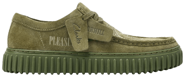 Pleasures x Clarks Torhill Low Green
