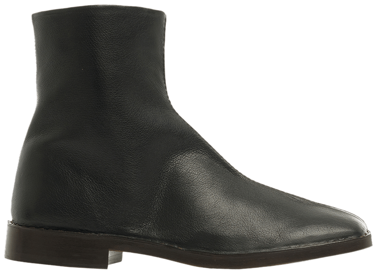 Lemaire Piped Zipped Boot Black