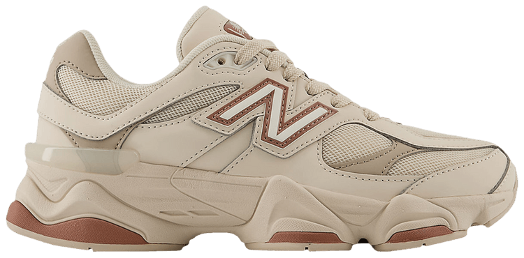 New Balance 9060 Big Kid Wide Bone Sparrow