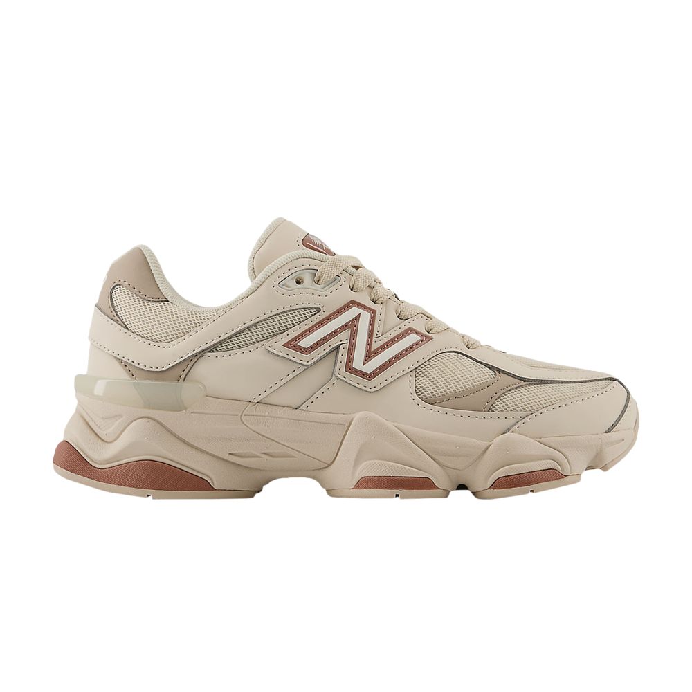 Pre-owned New Balance 9060 Big Kid Wide 'bone Sparrow' | Cream | Kid's Size 6