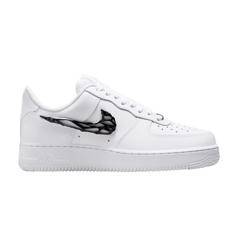 nike air force 1 with metal swoosh