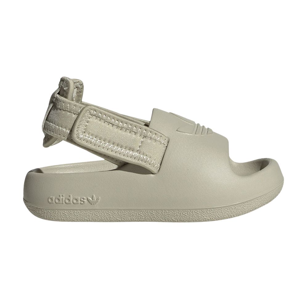 Pre-owned Adidas Originals Adidas Adifom Adilette Slide J 'putty Grey' | Kid's Size 3 In Gray