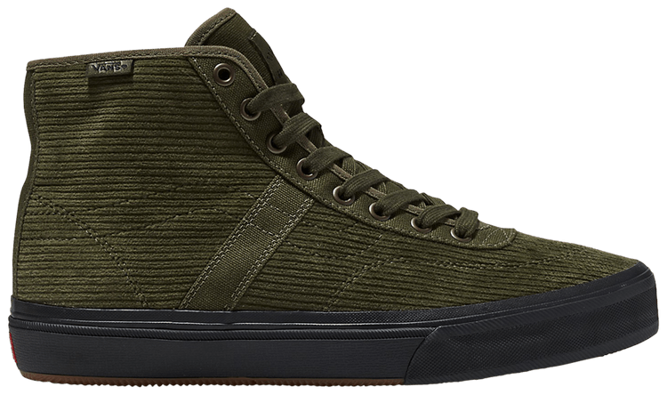 Vans Skate Gilbert Crockett High Deconstructed   Olive Corduroy