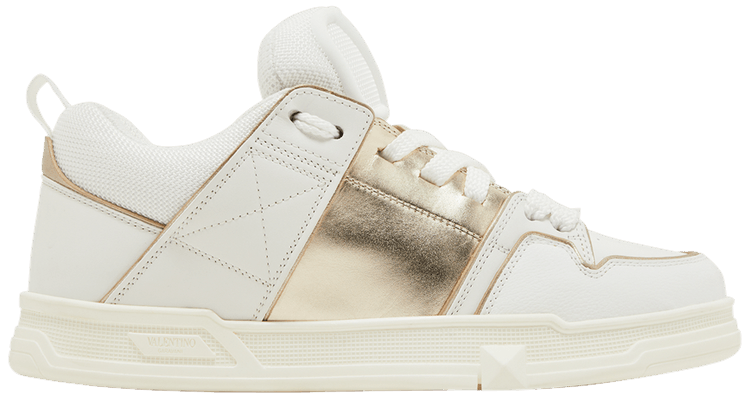 VALENTINO の靴♪ ★ OPEN SKATE SNEAKER ★ 多色 Valentino OPEN SKATE SNEAKER IN CALFSKIN WITH METALLIC BAND
