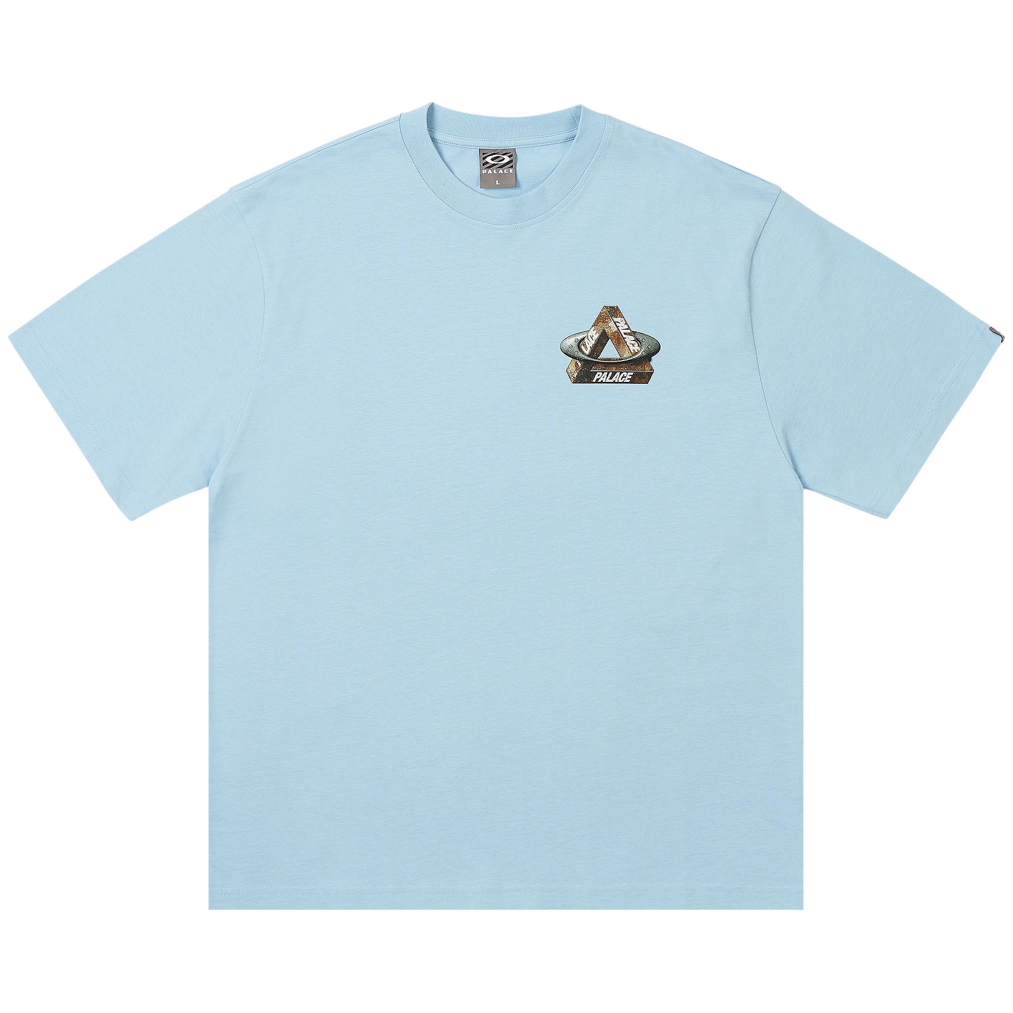 Pre-owned Palace X Oakley T-shirt 'blue'