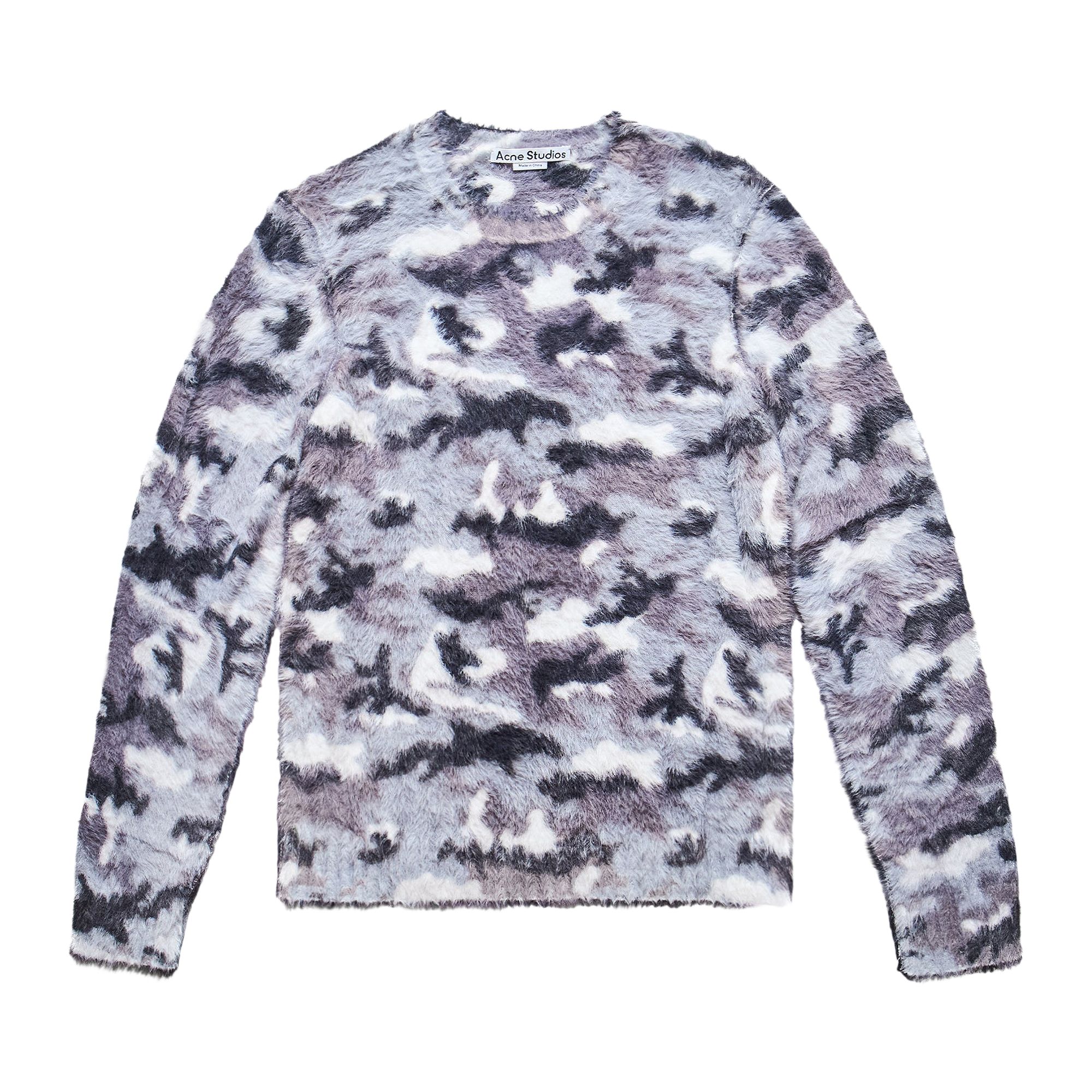 Pre-owned Acne Studios Printed Jumper 'grey' | Men's Size Xl