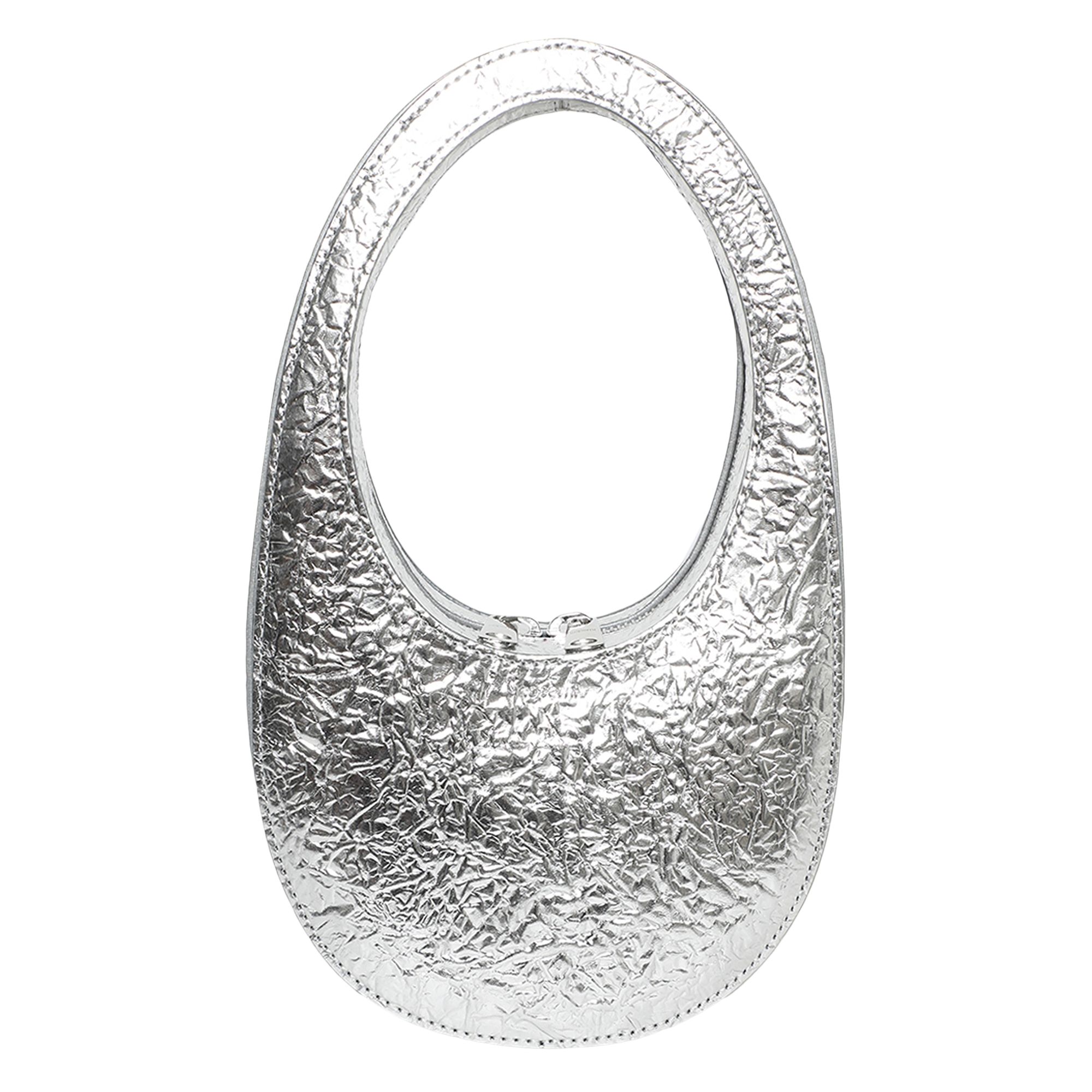 Pre-owned Coperni Foil Mini Swipe Bag 'silver' | Women's Size Onesize