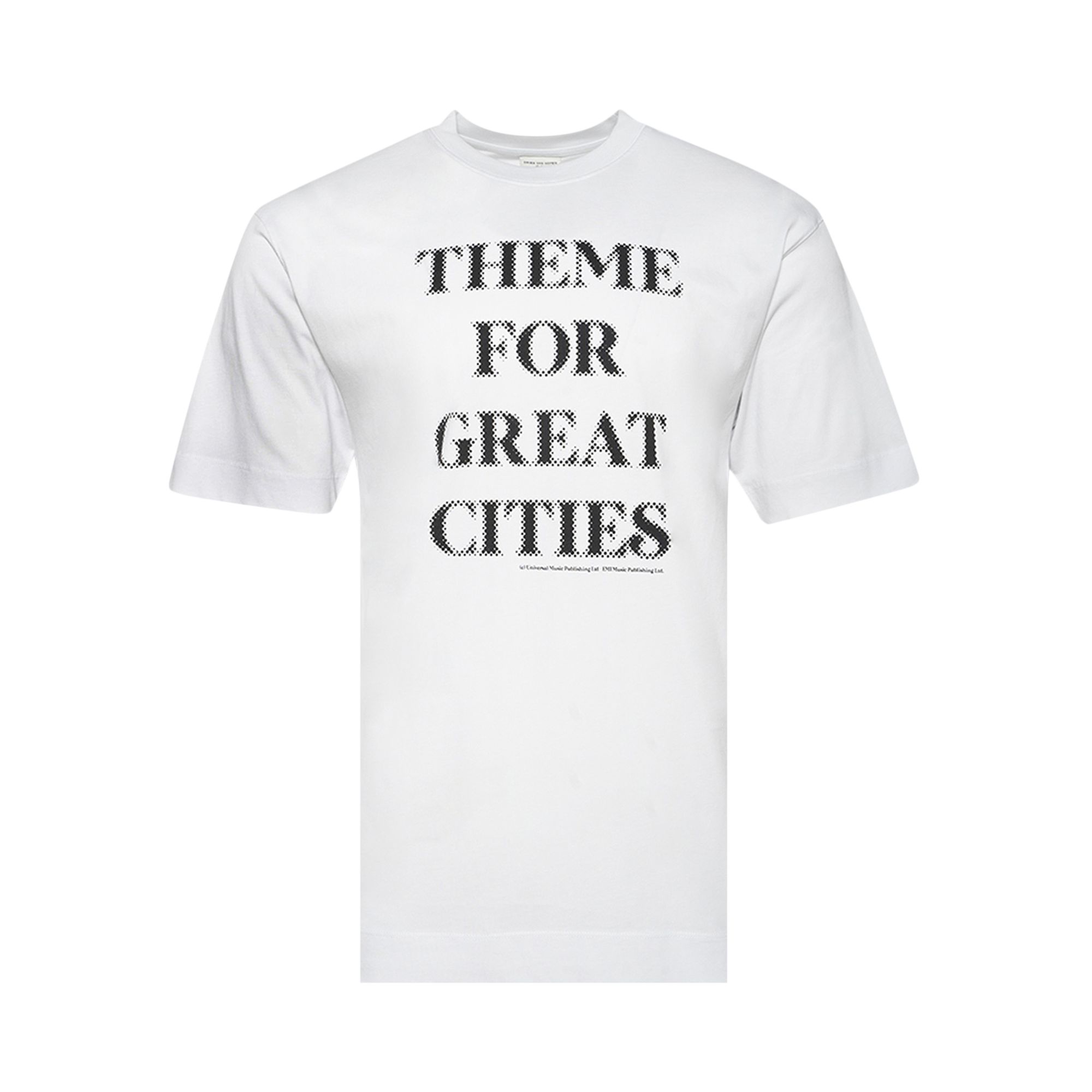Pre-owned Dries Van Noten Theme Song Tee 'white' | Men's Size M