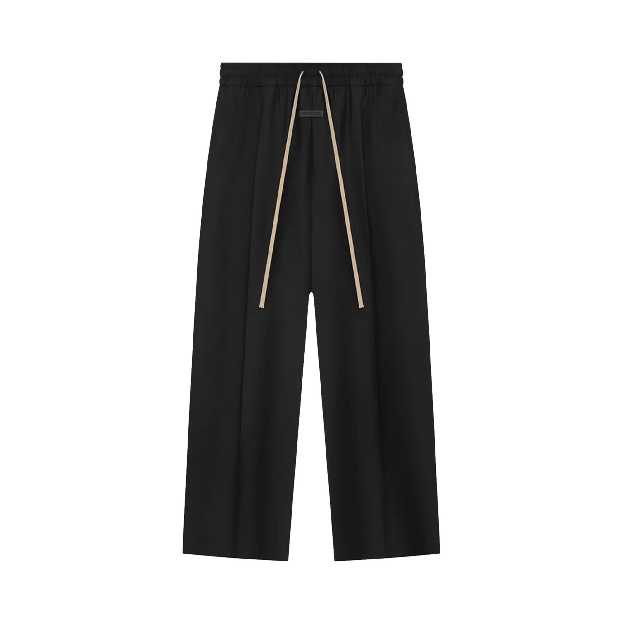 Pre-owned Fear Of God Single Pleat Wide Leg Pant 'black' | Men's Size M