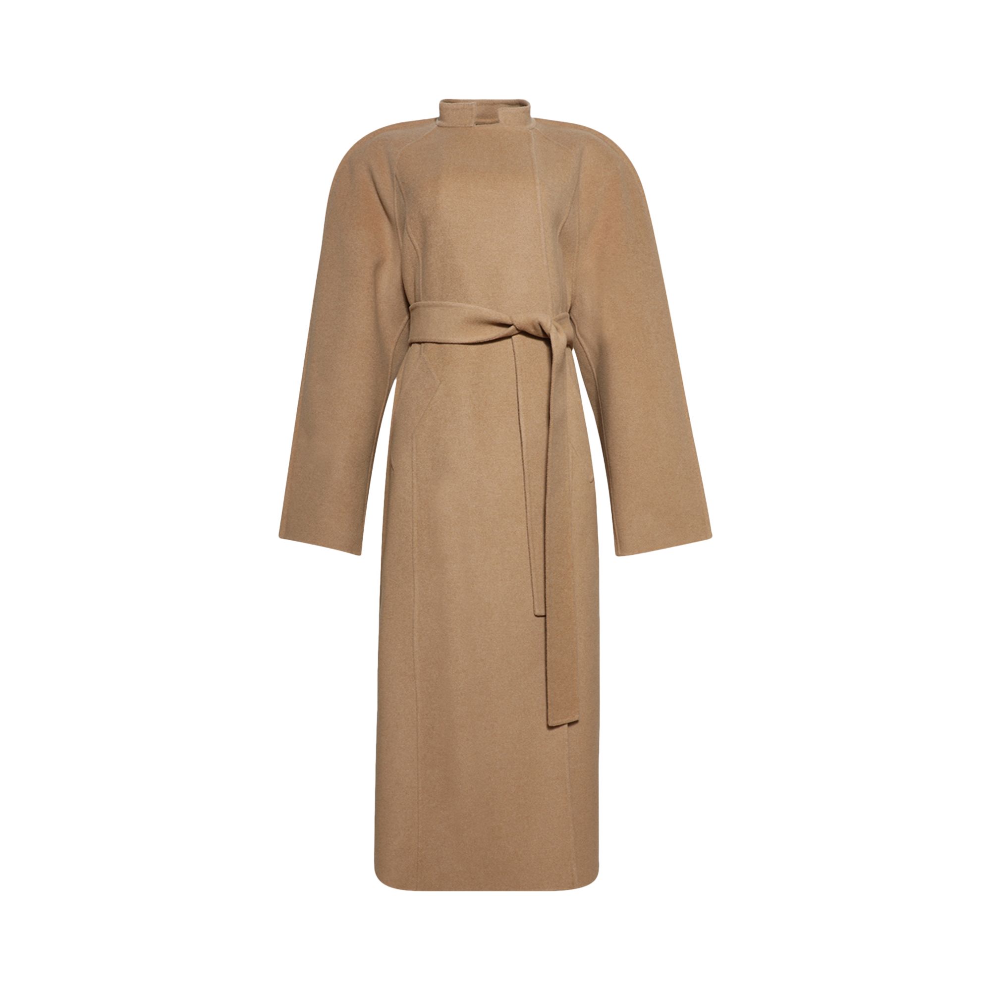 Pre-owned Khaite Rothen Coat 'camel' | Tan | Women's Size M