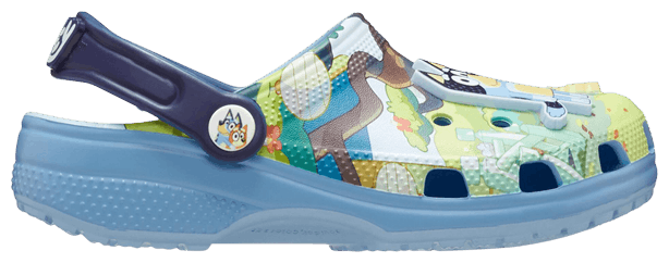 Bluey x Crocs Classic Clog Toddler Keepy Uppy