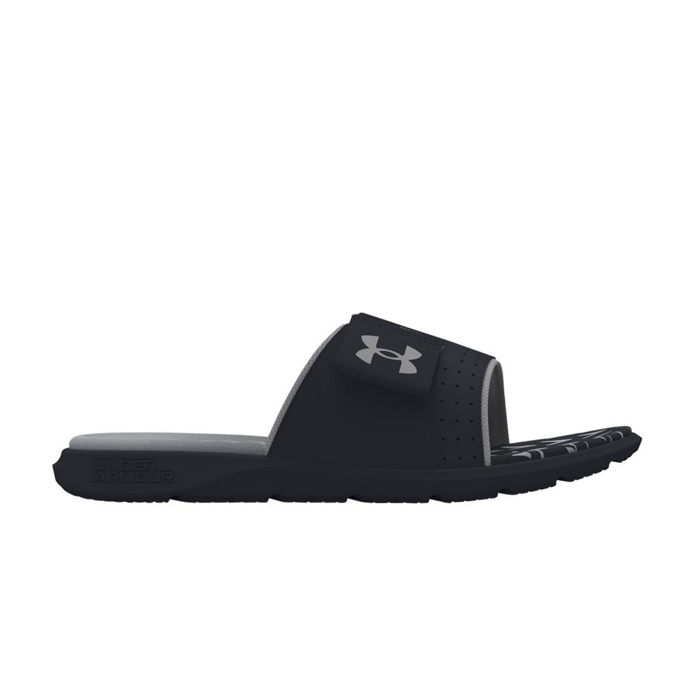Pre-owned Under Armour Mercenary Slide 'black Mod Grey' | Men's Size 7