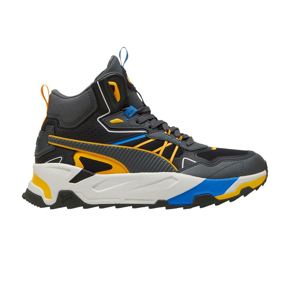 Puma Trinity Mid Hybrid 'Shadow Grey Tangerine Blue' | Black | Men's Size 9 - 392327-04
