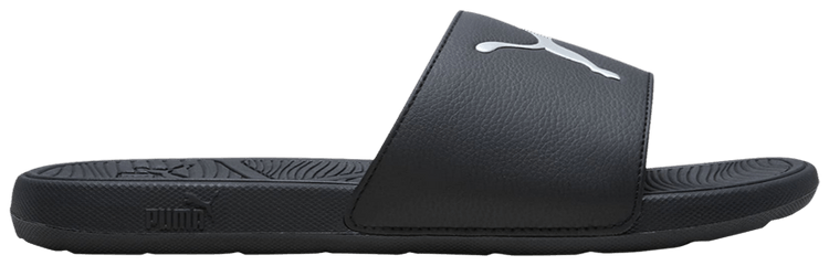 Puma Cool Cat 20 Sport Slide Black Silver