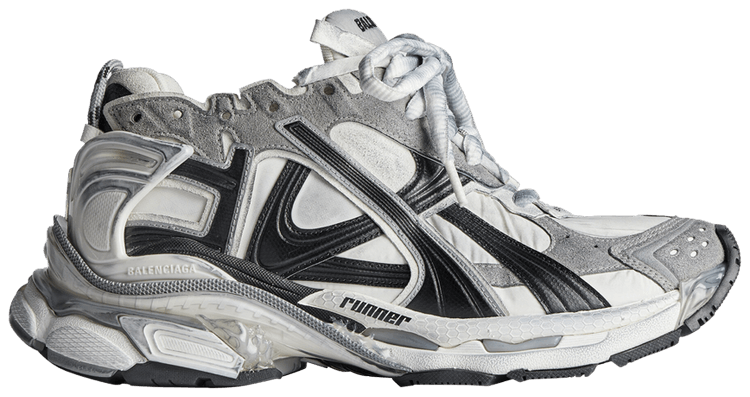 Buy Balenciaga Wmns Runner Sneaker 'Worn-Out - Grey Black