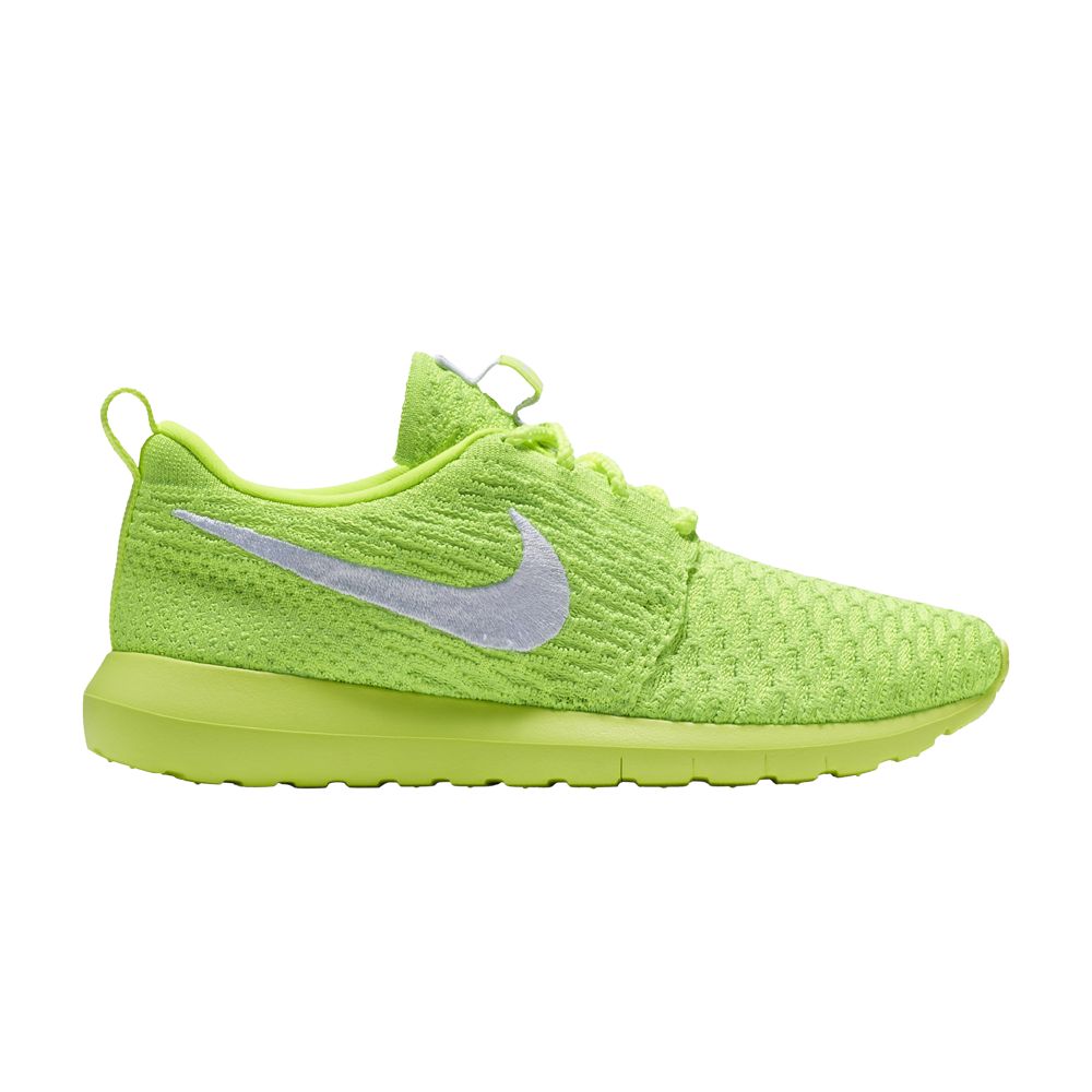 Pre-owned Nike Wmns Roshe One Nm Flyknit 'volt' | Green | Women's Size 8