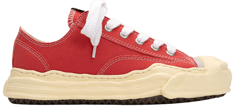 Maison Mihara Yasuhiro Hank Vintage Sole Canvas Low Orange
