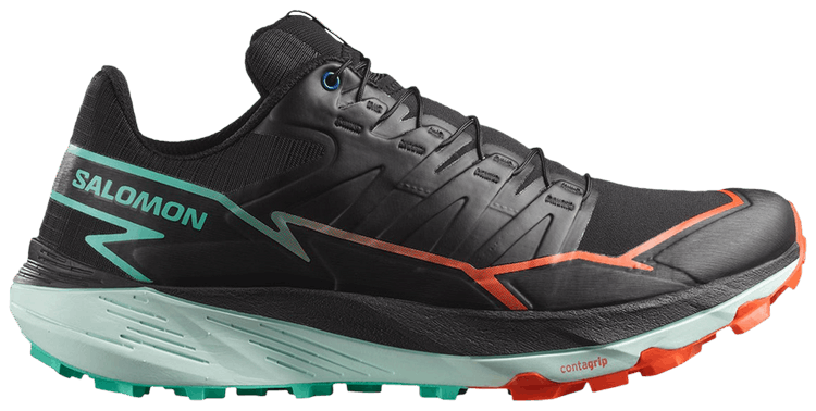 Salomon Thundercross Black Green Cherry Tomato